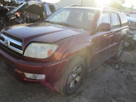 2005 TOYOTA 4RUNNER SR5 BURGUNDY 4.0L AT 4WD Z16187